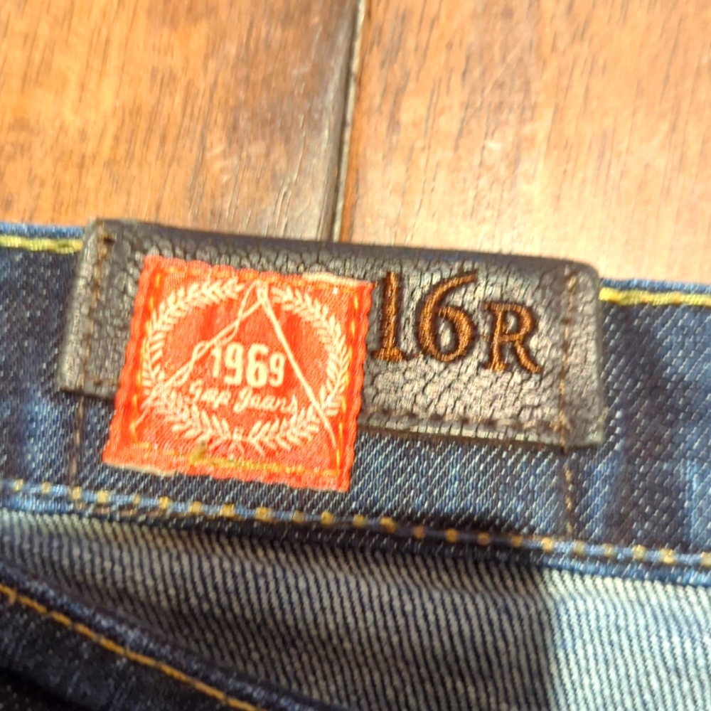 1969 Gap dark boot cut jeans